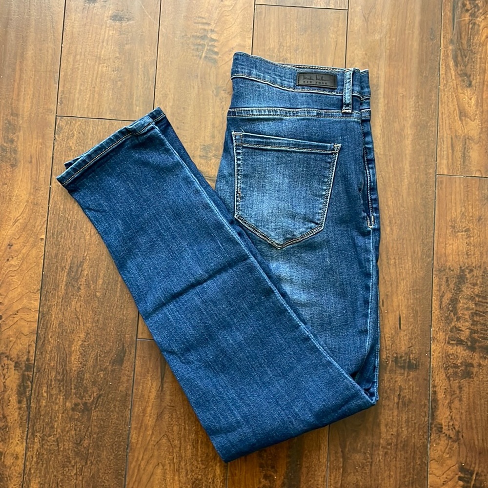 Nicole Miller SOHO high rise skinny crop jeans